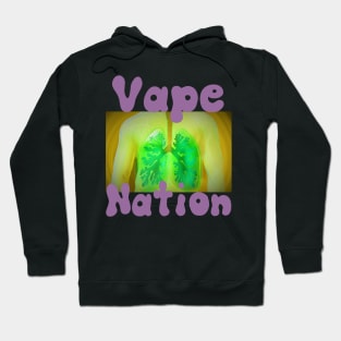 Vape Nation H3 Inspired Healthy Lungs From Vaping Hoodie